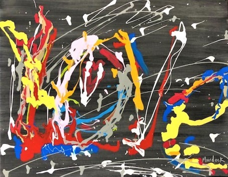 Happy Love by artist M Murdock